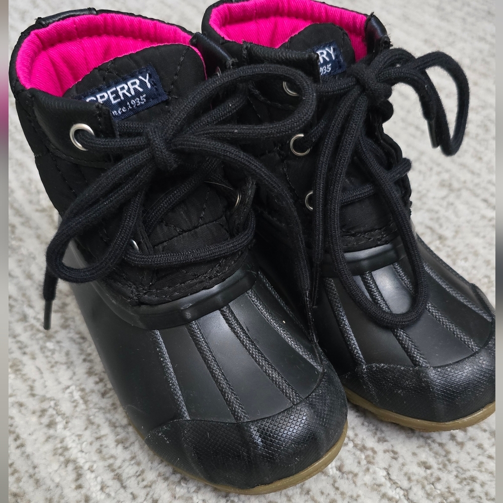 Toddler Sperry Duck Boot - Pink